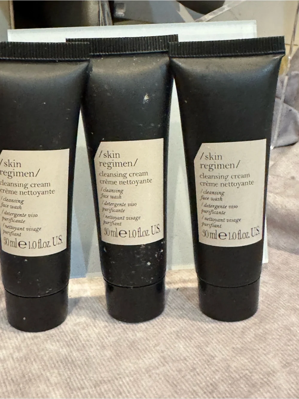 Skin Regimen Cleansing Cream -set of 3 -50 ml Cleanser each